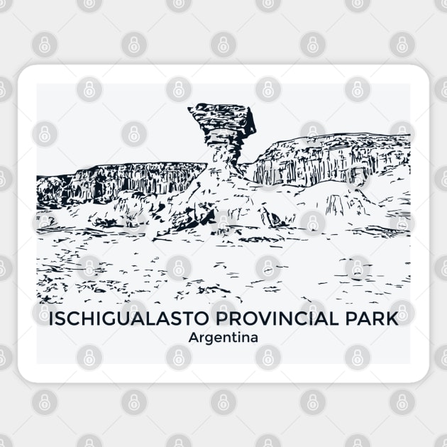 Ischigualasto Provincial Park - Argentina Sticker by Lakeric